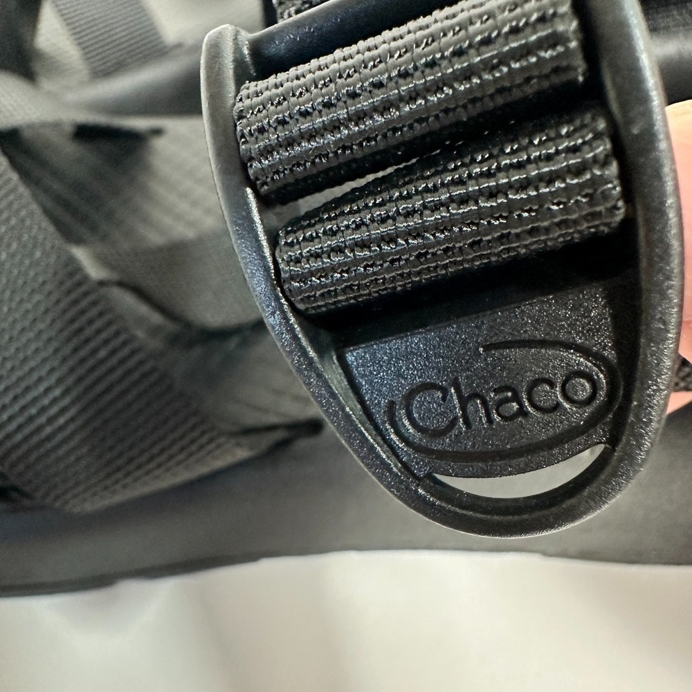 Chaco Sandals Womens 9 Black Z/2 Adjustable Strap Classic Water Shoe w/ Toe Loop - Picture 9 of 13